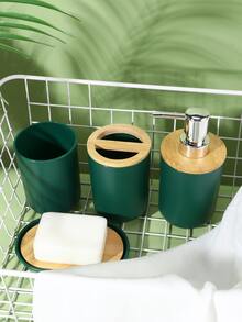 4pcs Two Tone Lotion Dispenser Set - Multicolor - View 2