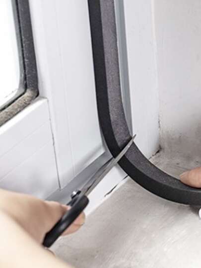 1卷窗户密封条，2米静音缝隙密封胶带，适用于家庭，贴纸，墙贴花，乙烯基贴花，用于家庭装饰，春季装饰品让您的家焕然一新，拉玛装饰贴纸礼物生日毕业