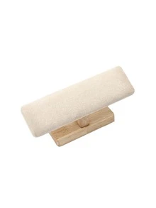 1pc Solid Jewelry Storage Rack - Beige - View 2