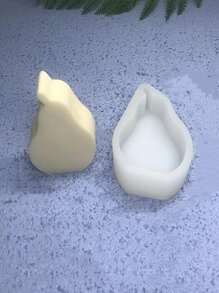 1pc Pear Shaped DIY Silicone Mold - Clear - View 2