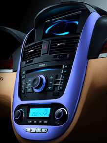 1 cái 30 cm * 100 cm nhãn dán phim thay đổi màu xe - màu đen - Xem 6