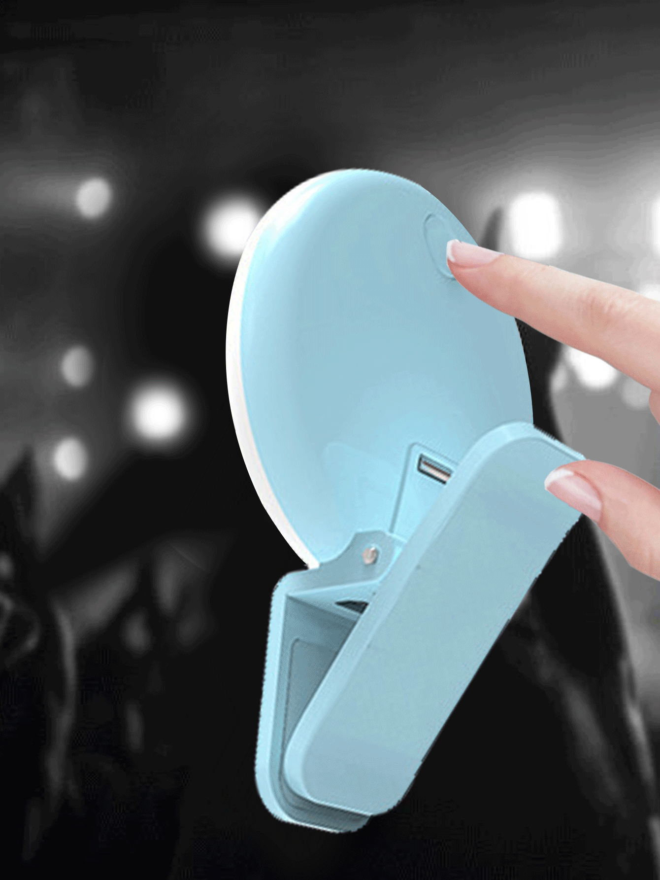 con clip Móvil LED de selfi Luz de relleno Moda de Mujer SHEIN México