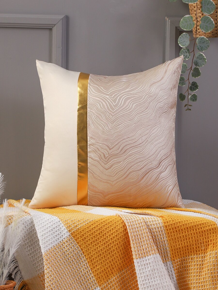 Jacquard Cushion Cover Without Filler - Multicolor - View 1