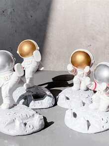 1入組宇航員設計桌面手機支架 - 金色 - 查看 5