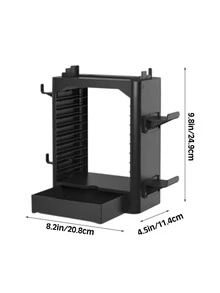 Solide console-opbergrek compatibel met Nintendo Switch - Zwart - Bekijken 4