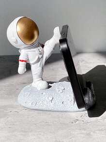 1入組宇航員設計桌面手機支架 - 金色 - 查看 6