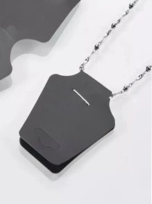 50 thẻ lưu trữ trang sức thông thường - màu đen - Xem 3