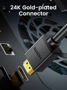 UGREEN UGREEN 2.0 kabel 4K 60hz mannelijke naar mannelijke hoge snelheidsadapter 3D voor Smart TV X Box 360 Apple TV PS4/5 Pro Switch Projector