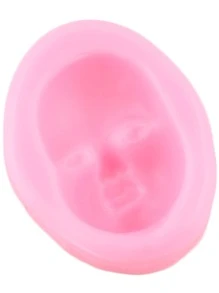 1入組圖形DIY矽膠模具 - 粉色 - 查看 2