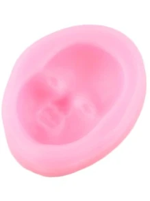 1入組圖形DIY矽膠模具 - 粉色 - 查看 3