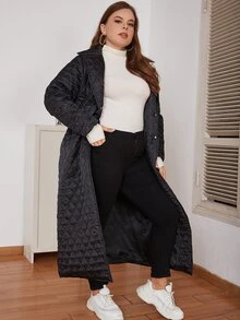 Eilly Bazar Plus haină matlasată cu un singur piept