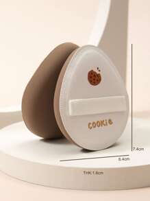 1 miếng mút trang điểm cỡ Xl - Cà phê nâu - Xem 3