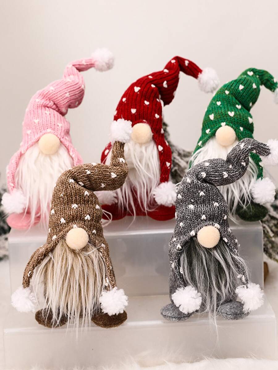 1 Màu Ngẫu Nhiên Trang Trí Gnome, Búp Bê Gnome, Trang Trí Người Lùn - Nhiều màu - Xem 1