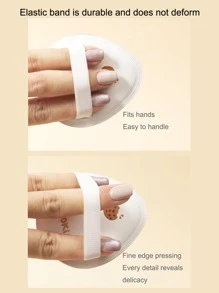 1 miếng mút trang điểm cỡ Xl - Cà phê nâu - Xem 5