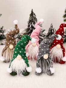 1 Màu Ngẫu Nhiên Trang Trí Gnome, Búp Bê Gnome, Trang Trí Người Lùn - Nhiều màu - Xem 2