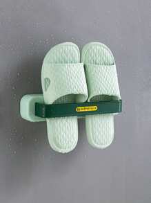 1 pieza Estante de almacenamiento de zapatos sin perforación - Verde - Ver 6