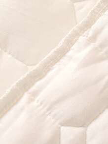 Sábana bajera liso guateado - Blanco - Ver 6