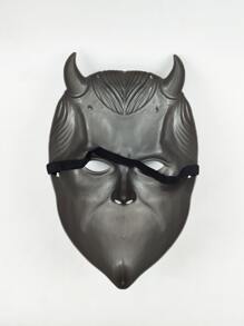 Máscara facial disfraz demonio - Gris - Ver 2