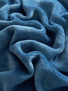 Plain Duvet Cover Set Without Filler - Blue - View 7