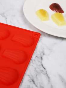 20-Piece Silicone Madeleine Cake Mold Shell Scallop Cake Baking Pan DIY Baking Tools Silicone Cake Mold Random Color 1pc - Multicolor - View 3