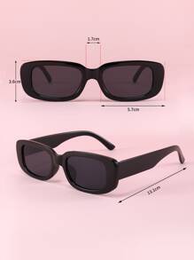 1 件时尚儿童小框时尚眼镜，适合户外