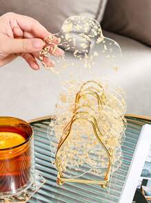 1入組鐵收納架 - 金色 - 查看 3