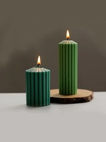 1pc Silicone Candle Mold, White Candle Silicone Mold For DIY - White - View 4