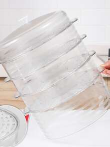 1pc Clear Multifunction Insulated Dust Cover