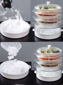 1pc Clear Multifunction Insulated Dust Cover