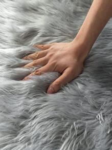 Tấm thảm mờ rắn - Xám - Xem 6