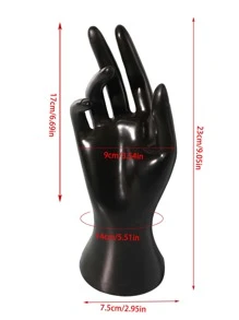 Giá trưng bày đồ trang sức thiết kế 1pc - màu đen - Xem 4