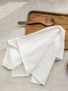 6入組素色餐巾 - 白色 - 查看 2