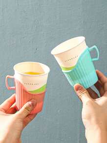 4入組隨機色杯子支架 - 彩色 - 查看 2