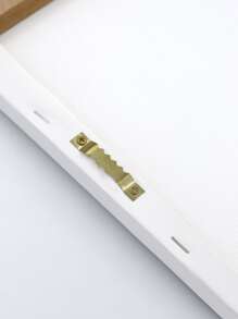 1入組化學纖維裱框畫現代標語圖案牆藝術畫適用於家居牆壁裝飾