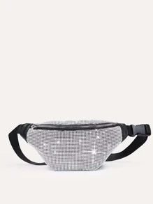 Riñonera minimalista - Plateado - Ver 5