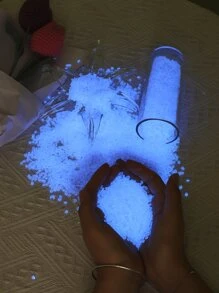 4300pcs Glow In The Dark Stone Design Garden Ornament - Multicolor - View 2