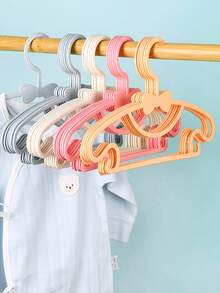 6pcs Bow Detail Random Color Clothes Hanger - Multicolor - View 2