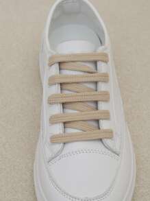 Phụ kiện giày Nữ màu trơn - Màu Khaki - Xem 2
