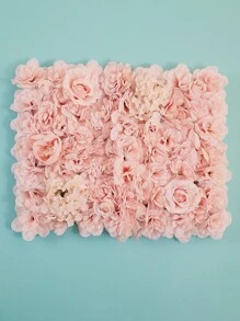 40*30厘米人造玫瑰花墙适合婚礼装饰、房间装饰、家居装饰、圣诞装饰 - 彩色 - 查看 3