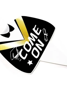 12 piezas Decoración de pastel botella de vino & ropa en forma de - Multicolor - Ver 3