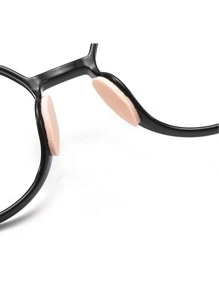 Miếng đệm mũi kính, Miếng đệm mũi xốp EVA mềm, Không lõm, Không trang điểm, Nhạc mũi chống trượt, Gọng kính nâng cao, Miếng dán mũi - Bụi hồng - Xem 1