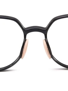 Miếng đệm mũi kính, Miếng đệm mũi xốp EVA mềm, Không lõm, Không trang điểm, Nhạc mũi chống trượt, Gọng kính nâng cao, Miếng dán mũi - Bụi hồng - Xem 2