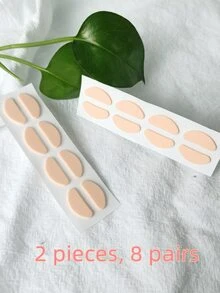 Miếng đệm mũi kính, Miếng đệm mũi xốp EVA mềm, Không lõm, Không trang điểm, Nhạc mũi chống trượt, Gọng kính nâng cao, Miếng dán mũi - Bụi hồng - Xem 4