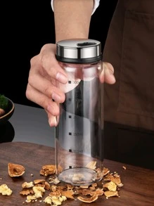 1pc Stainless Steel Spice Dispenser - Silver - View 7
