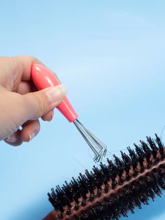 1入組便攜刷子清潔器