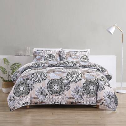 Mandala Pattern Duvet Cover Set Without Filler
