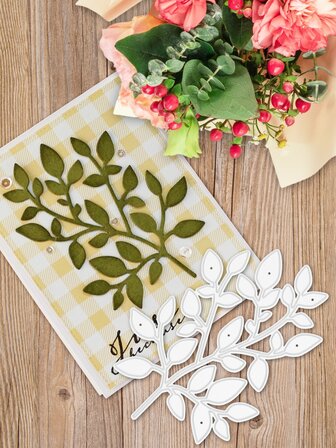 1入組樹葉設計切割模具