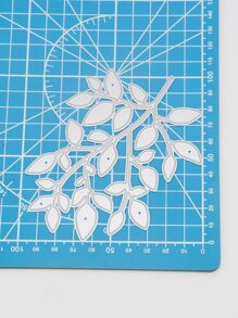 1pc Leaf Design Cutting Die - Silver - View 5