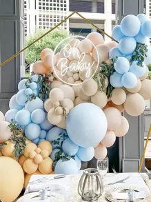 104pcs Decorative Balloon Garland - Multicolor - View 1