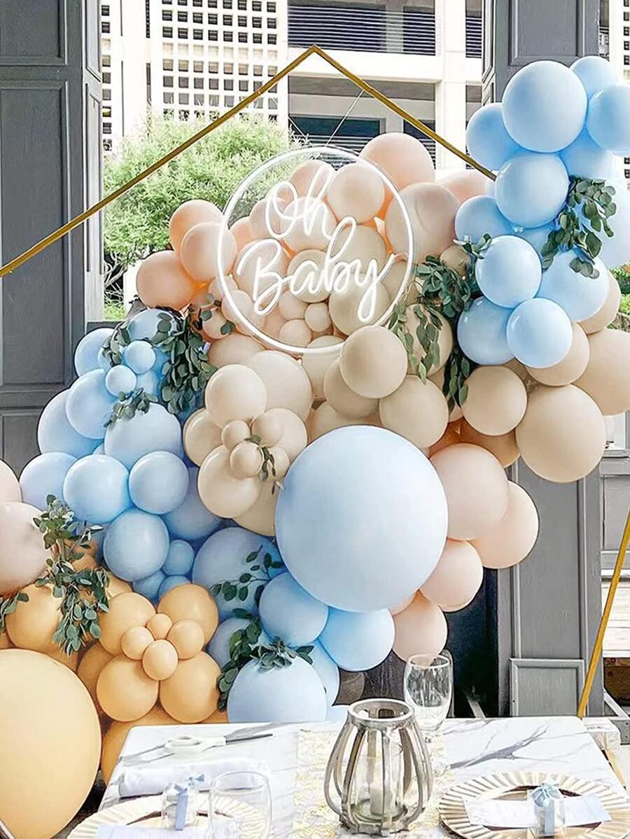 104pcs Decorative Balloon Garland - Multicolor - View 1
